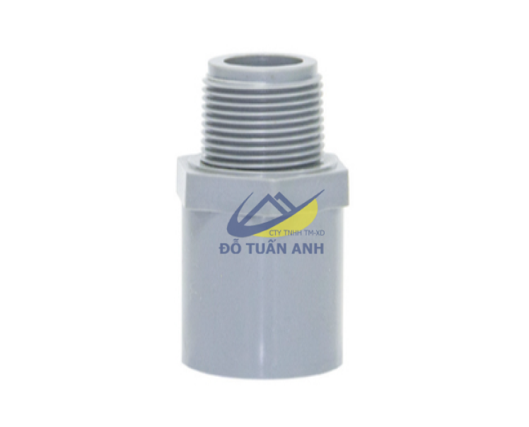 Nối PVC-U 27/ren ngoài 21 dày
