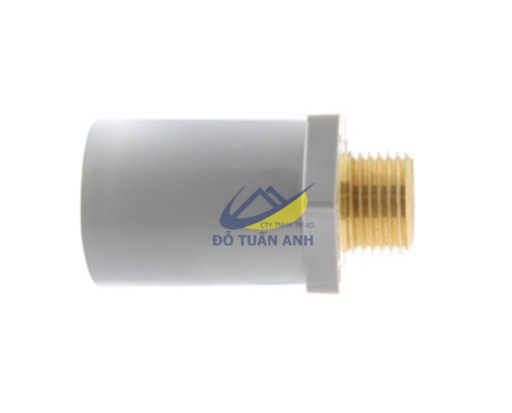 Nối PVC-U 27/ren ngoài thau 21 dày