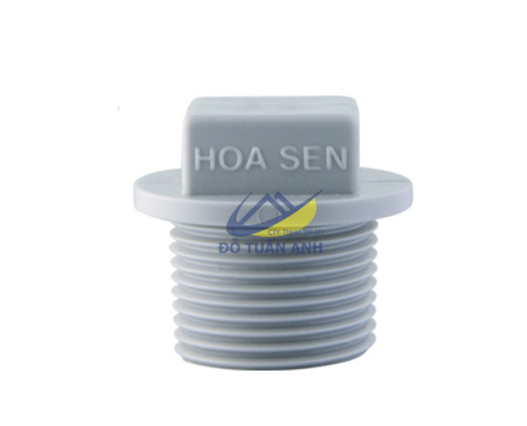 Nắp bít ren ngoài PVC-U 21 dày